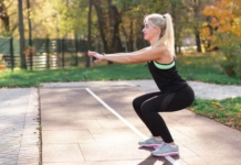 Sumo squats, to lift, increase, tone and round the glutes